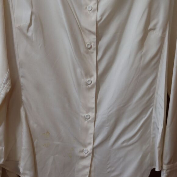 GianFranco Ferre Oprah Winfrey Owned Round Neck Long Sleeve Blouse LG 46 - Picture 12 of 16